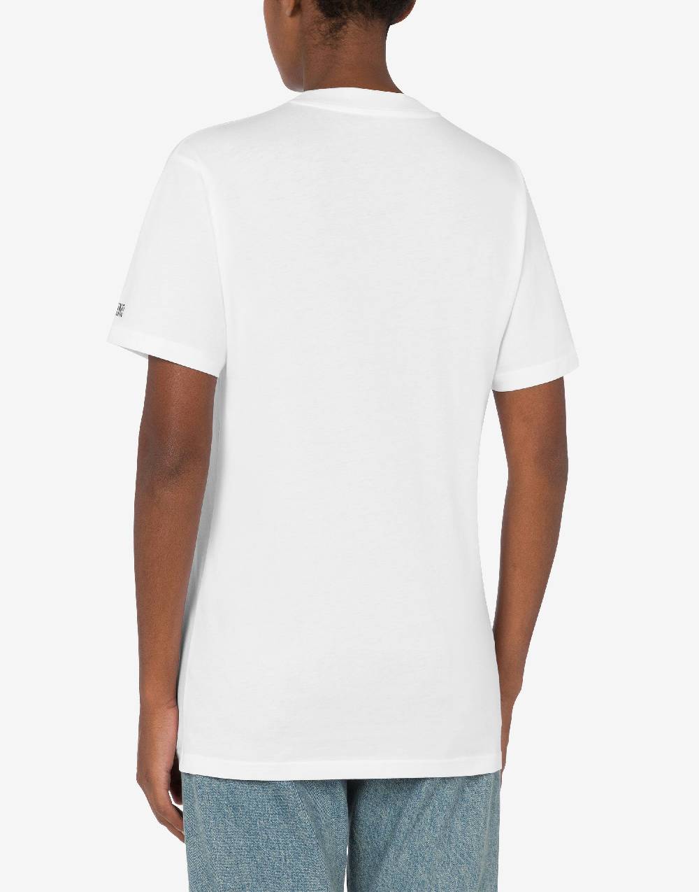 Love Moschino T-shirt in jersey organico Love Promozione
