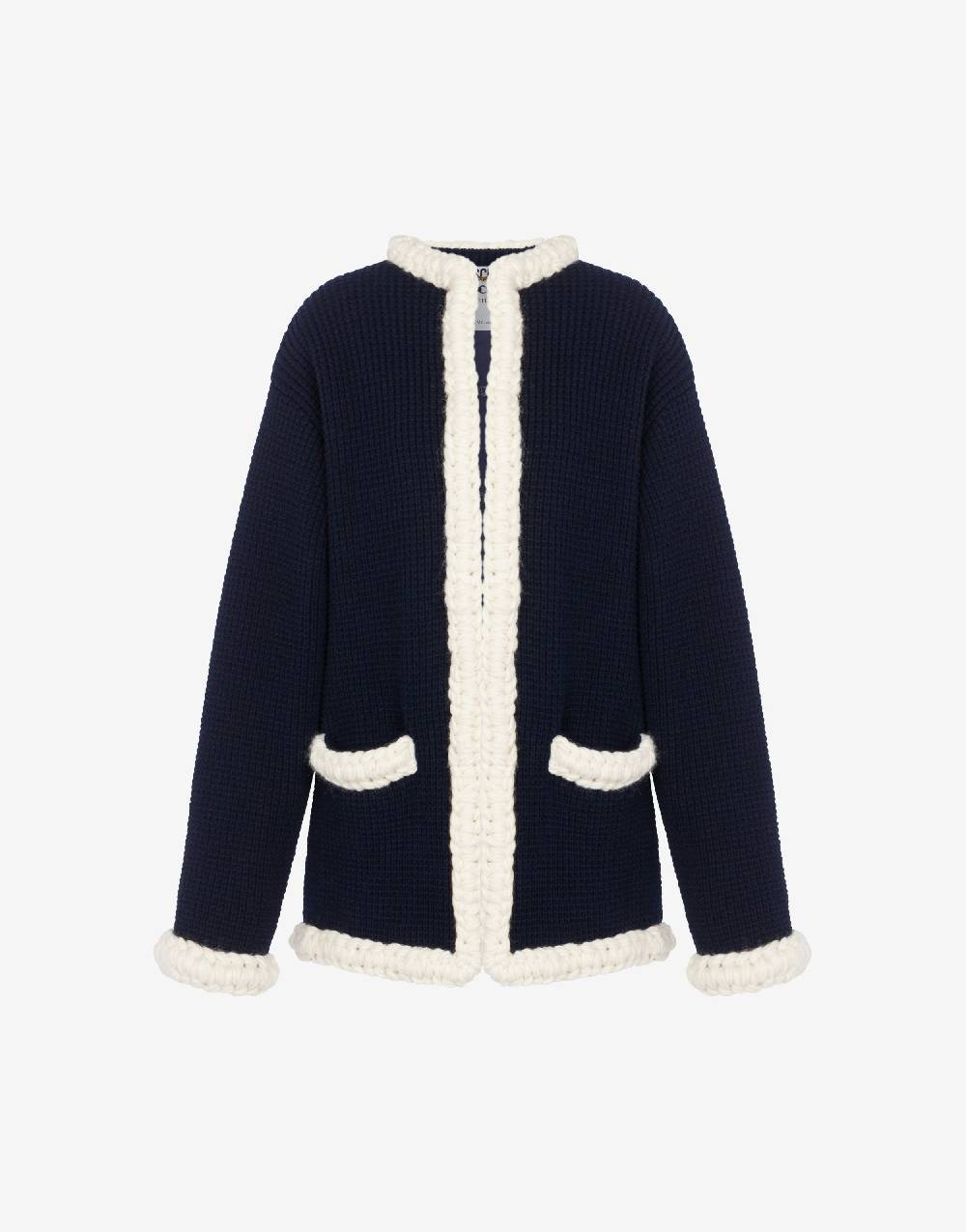 Love Moschino Giacca in lambswool superfine In Vendita