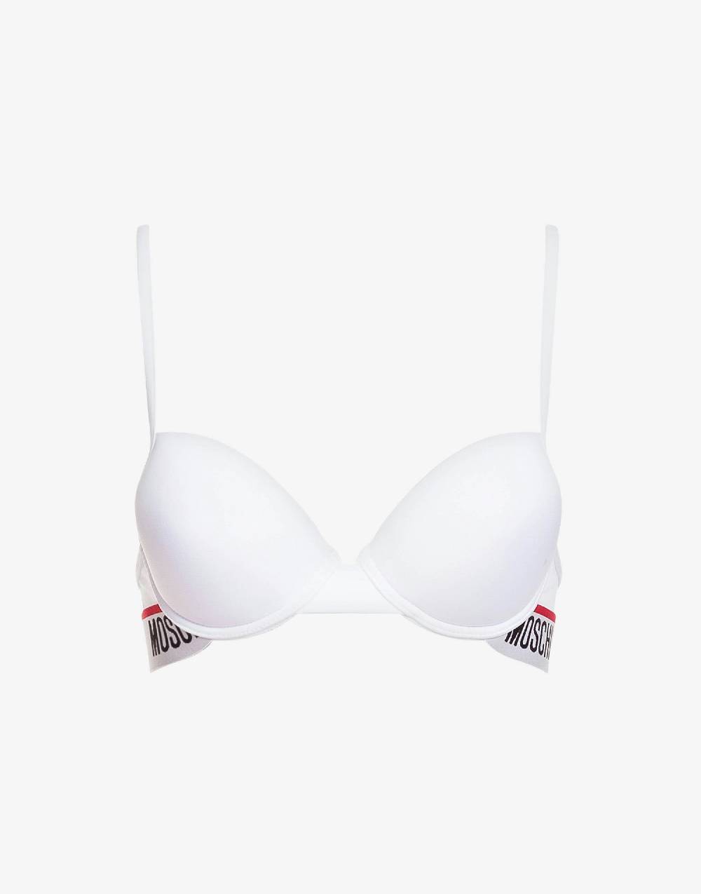 Love Moschino Reggiseno con logo Italia
