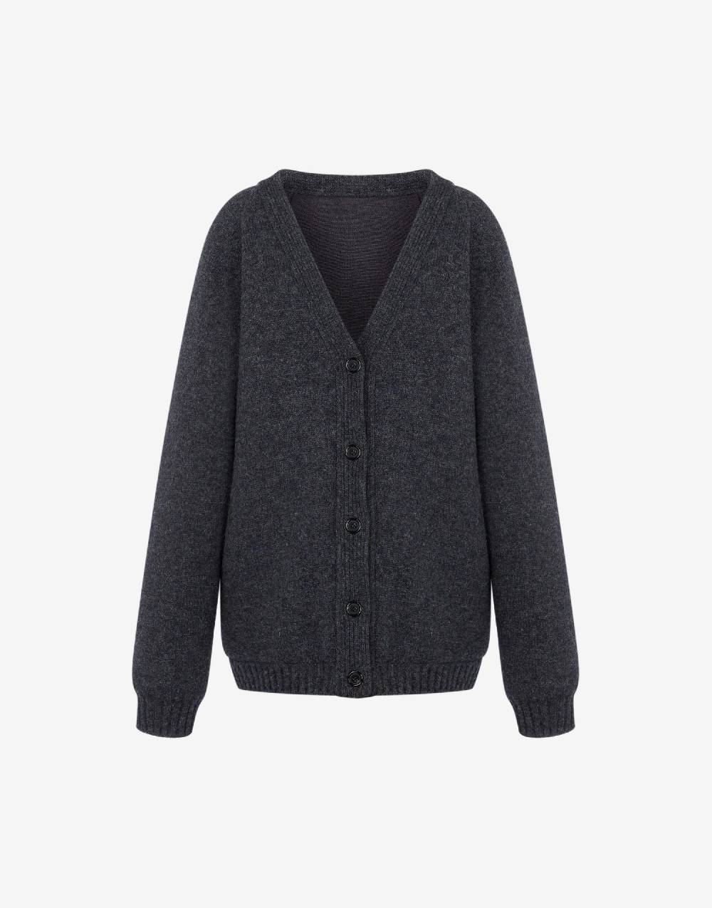 Love Moschino Cardigan oversize in shetland 100% Enlarge Promozione