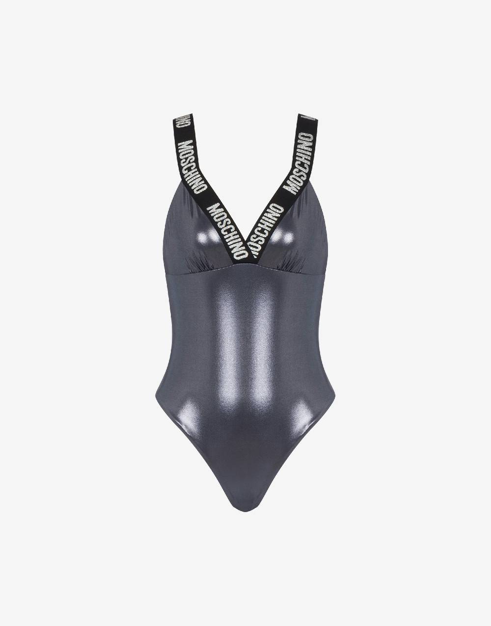 Love Moschino Costume intero Shiny & Silver Consegna Veloce