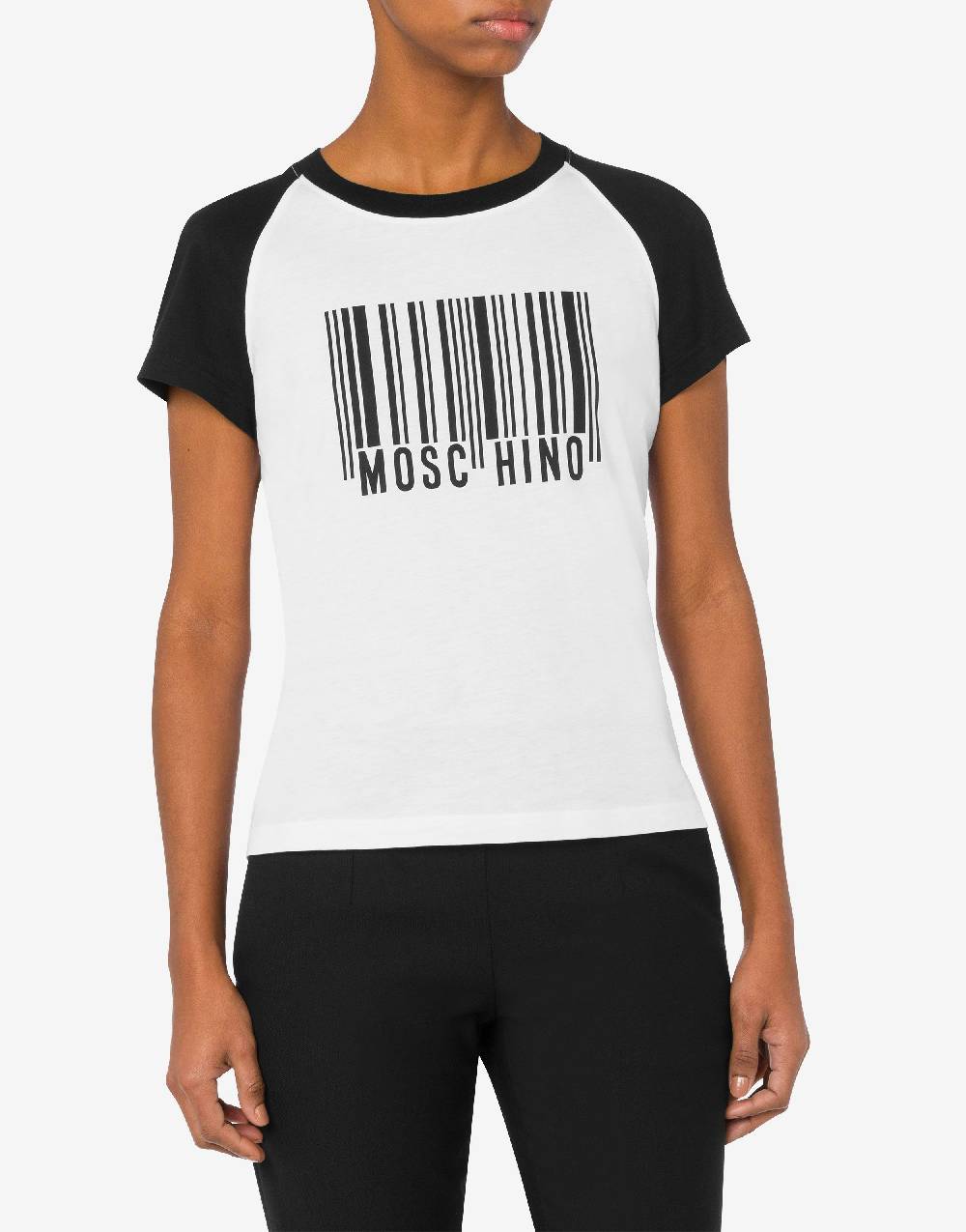 Love Moschino T-shirt Barcode Shopping Online