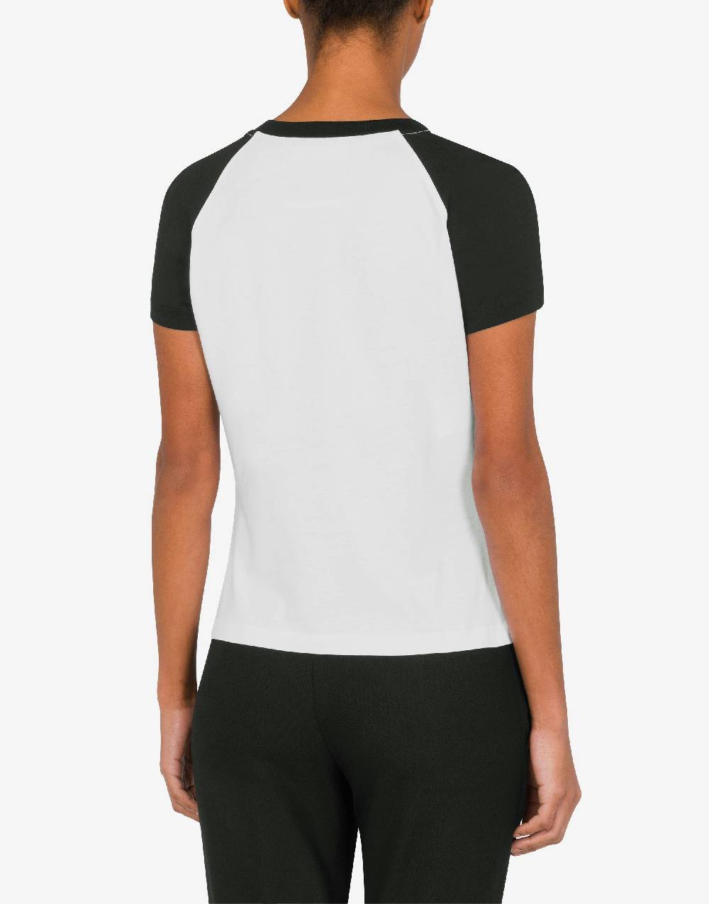 Love Moschino T-shirt Barcode Shopping Online