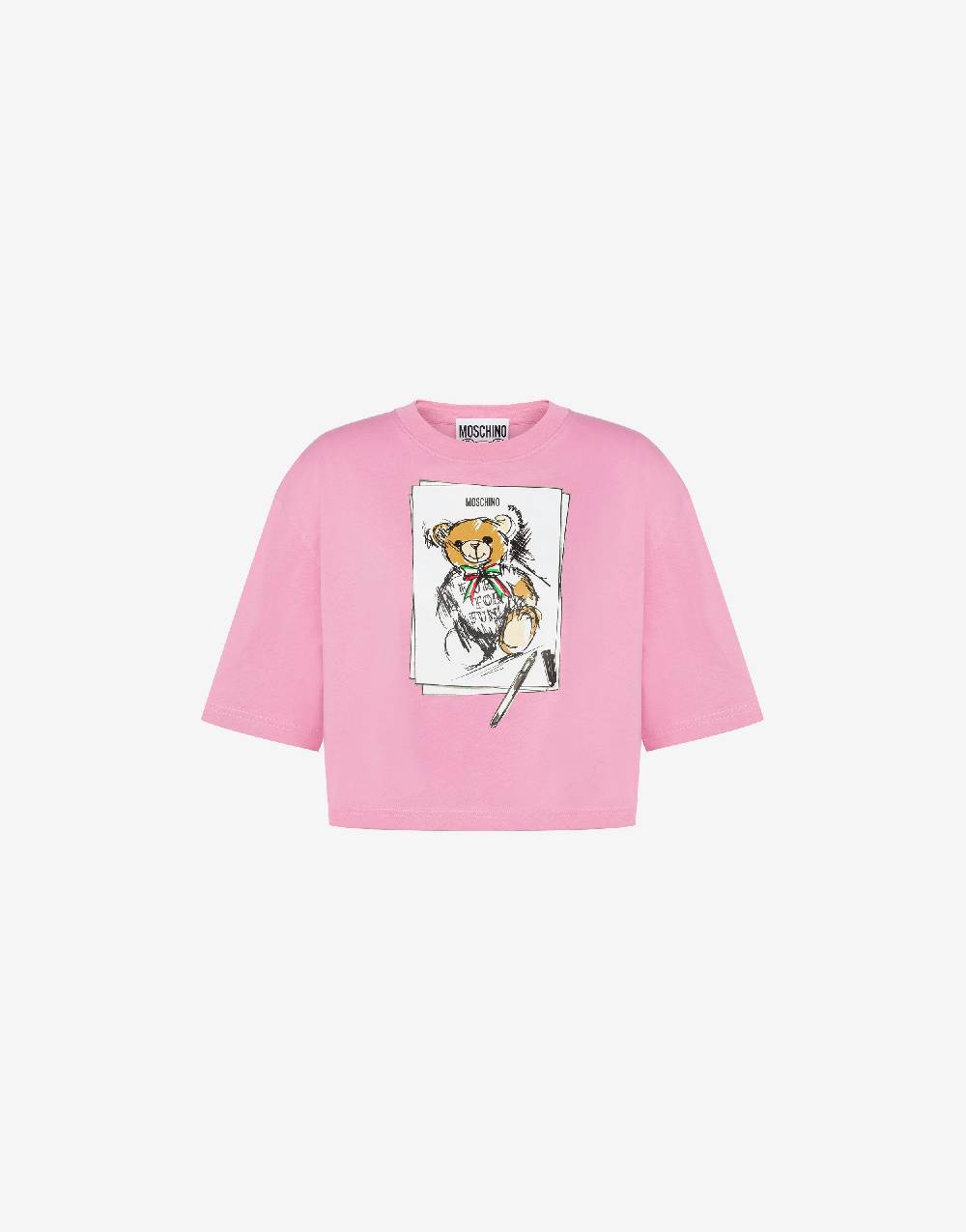 Love Moschino T-shirt cropped Moschino Teddy Bear Affare Del Giorno