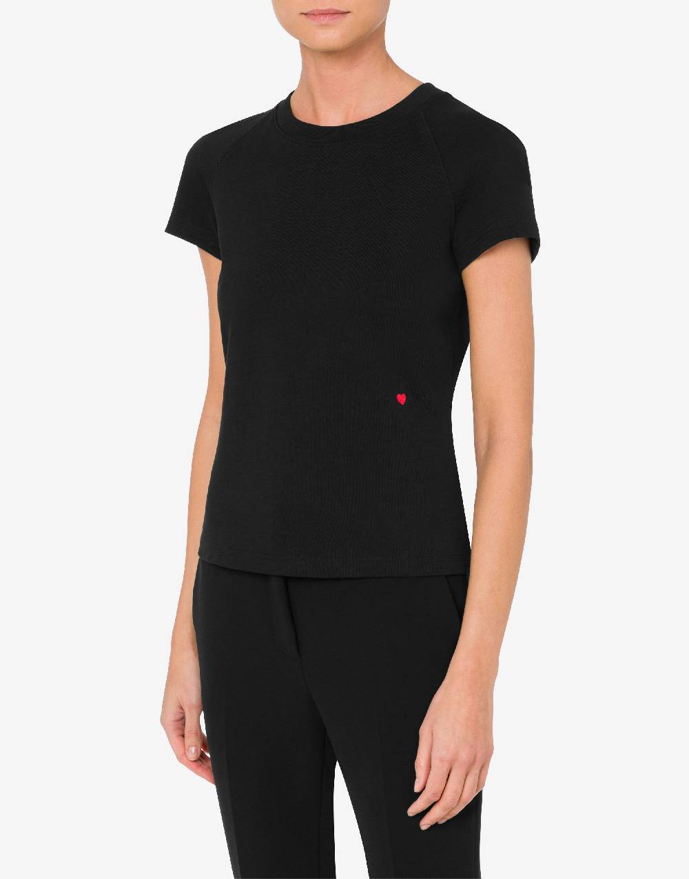 Love Moschino T-shirt Red Heart Vendite Flash