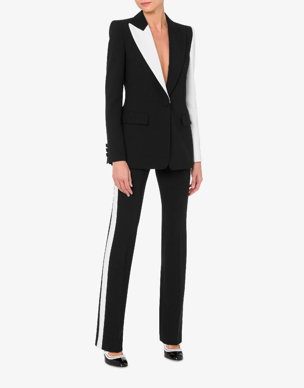 Love Moschino Giacca Black and White 2025