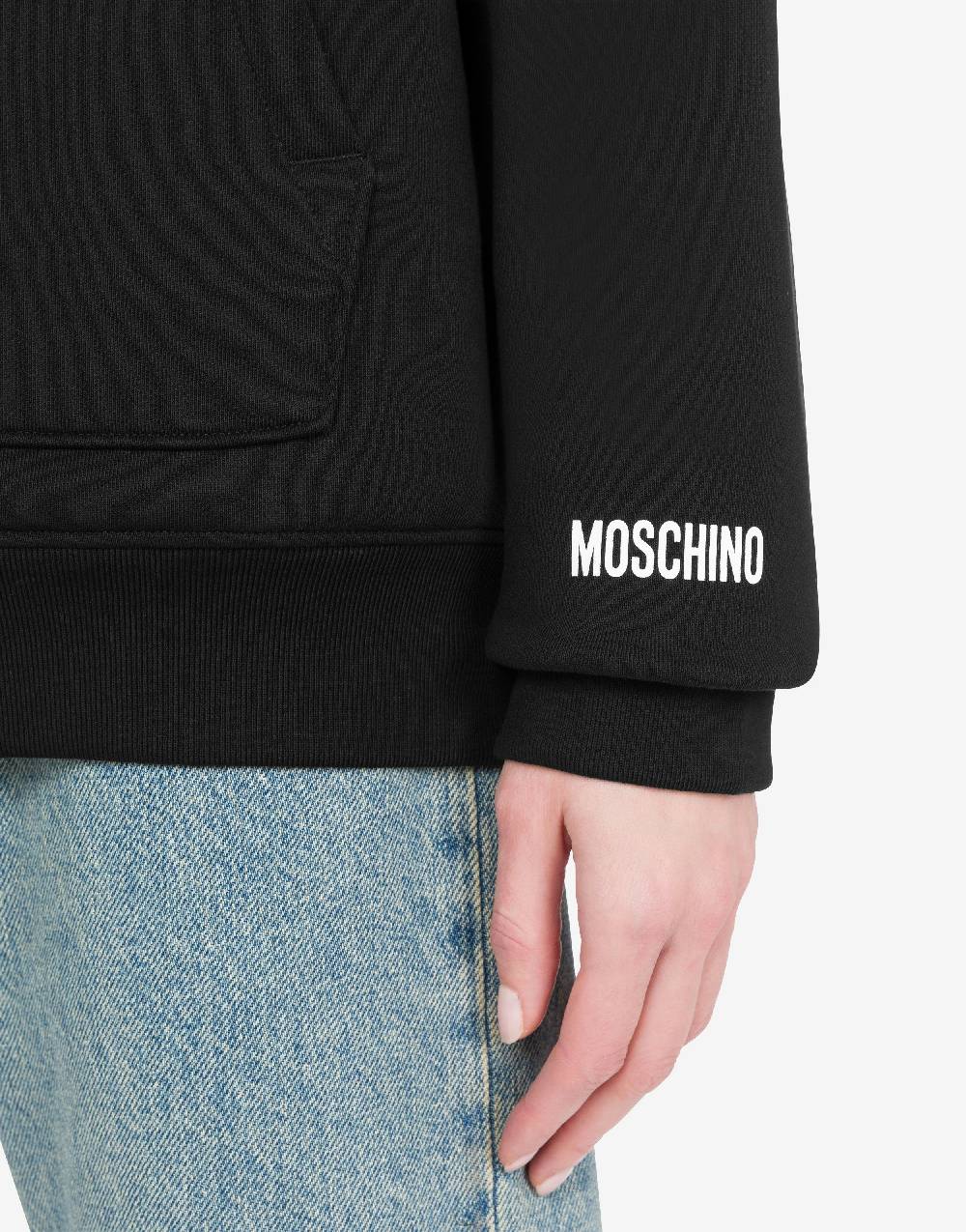 Love Moschino Felpa in cotone organico Smiley® Shopping Online