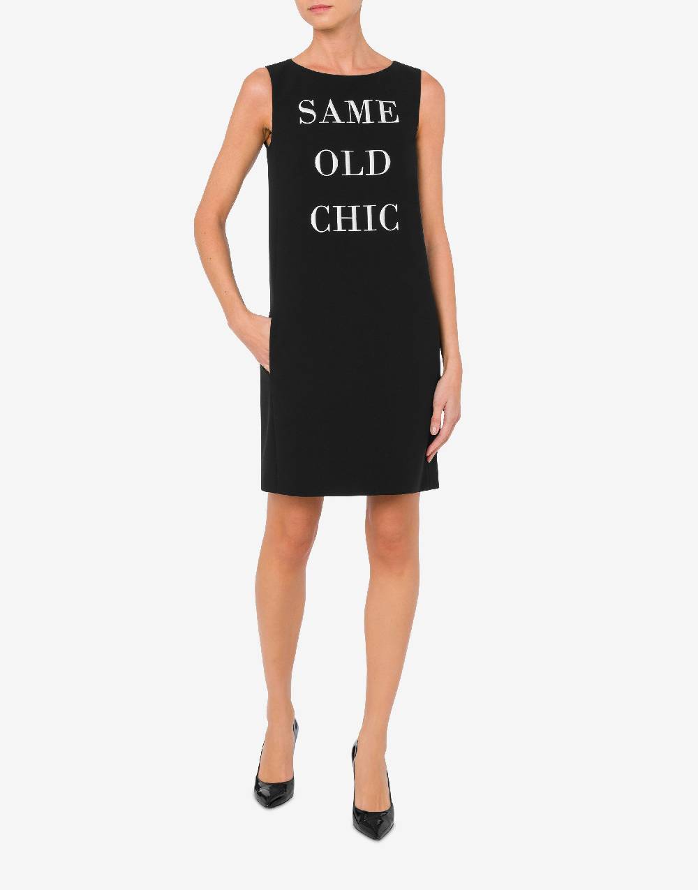Love Moschino Abito con ricamo Same Old Chic Sconto
