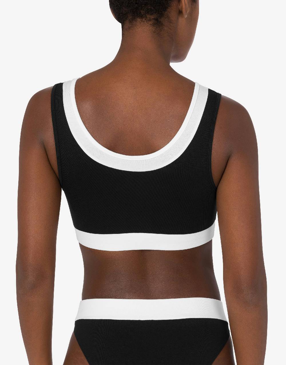 Love Moschino Top underwear in comfort jersey Sconto di tempo limitato