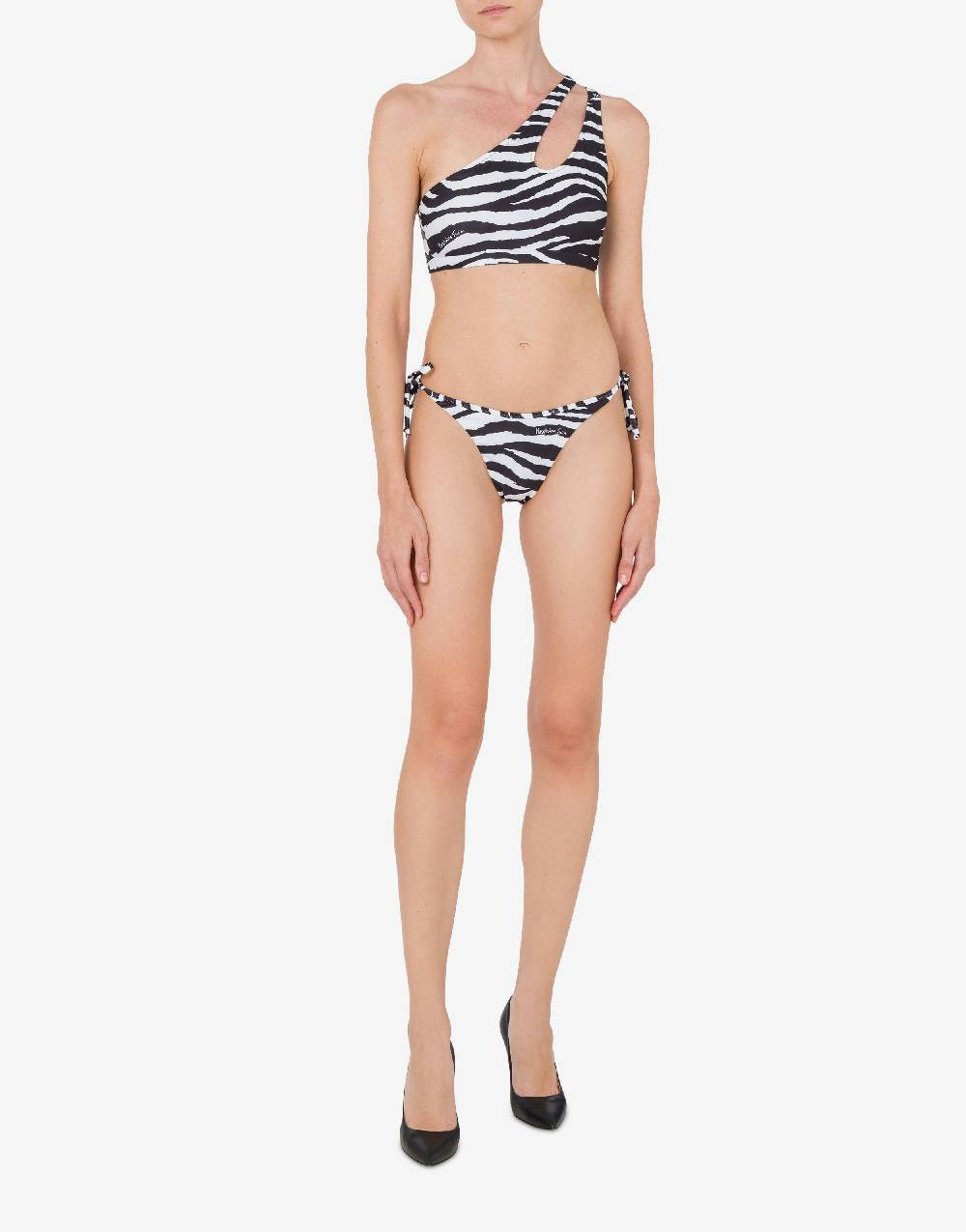 Love Moschino Top bikini Animalier Print Fino Al -60%