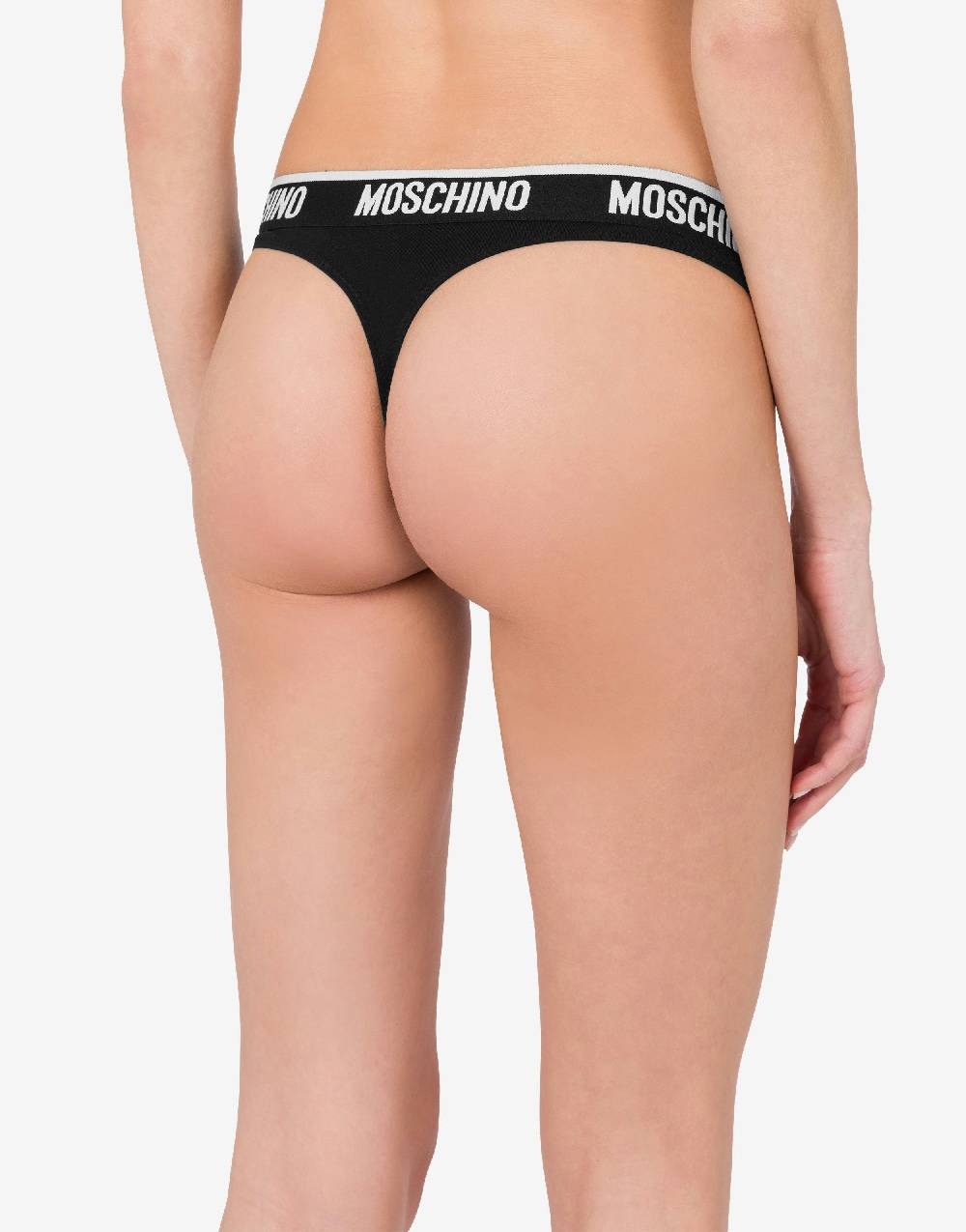 Love Moschino Perizoma in jersey stretch Elastic Logo Band Shopping Online