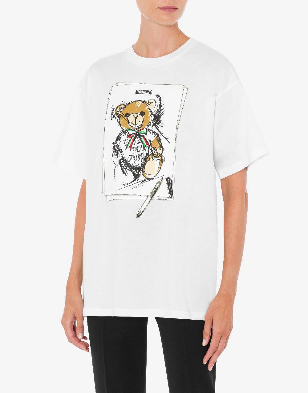 Love Moschino T-shirt oversize Moschino Teddy Bear Novità