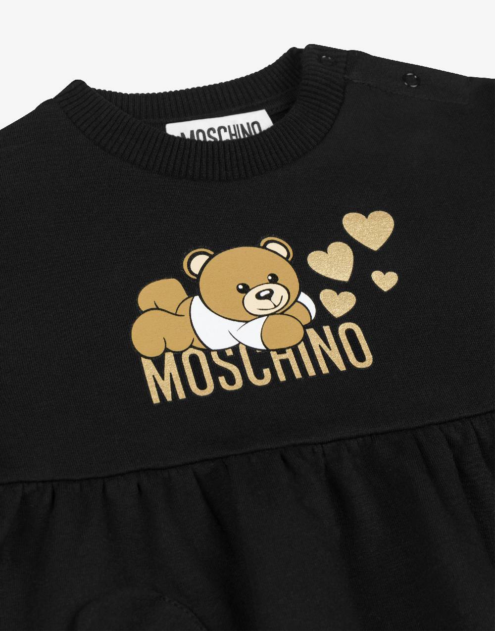 Love Moschino Abito in felpa Lovely Teddy Bear Saldi Di Fabbrica
