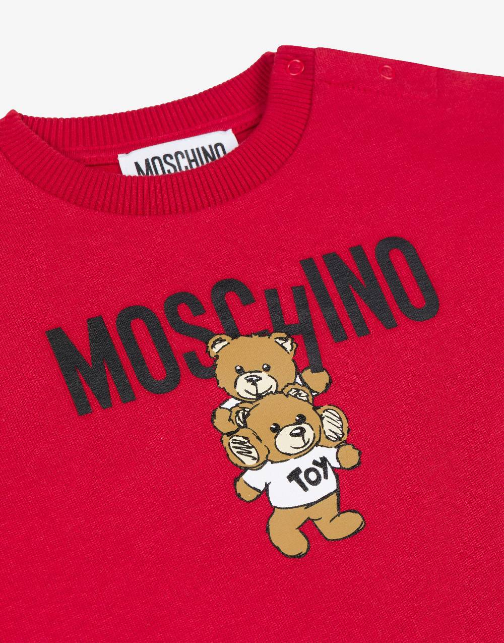 Love Moschino Abito in felpa Teddy Logo Negozio