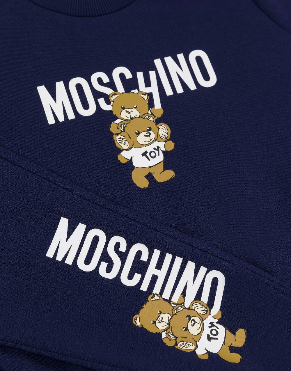 Love Moschino Completo tuta in felpa Teddy Logo Moda