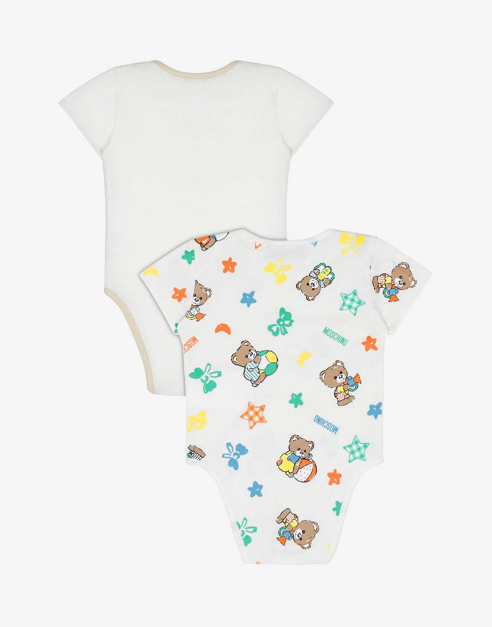 Love Moschino Set body in jersey Baby Teddy Bear Fino Al -60%