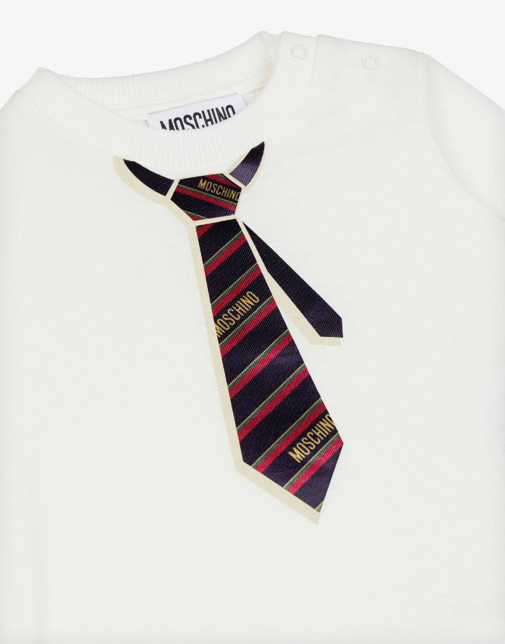 Love Moschino T-shirt in jersey Tie Print Shopping Online