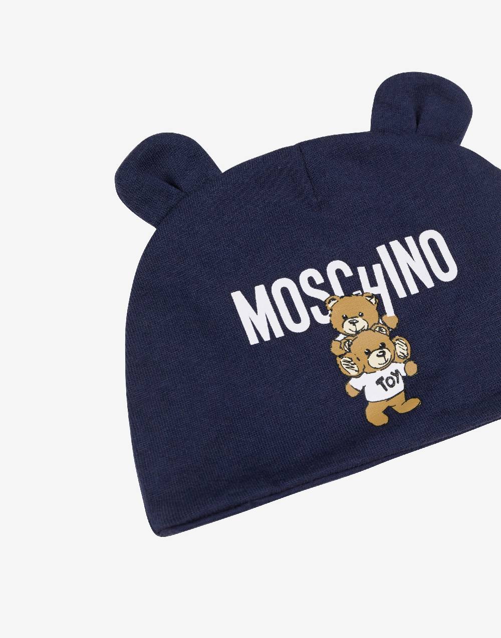 Love Moschino Cappello in felpa Teddy Logo Affare Del Giorno