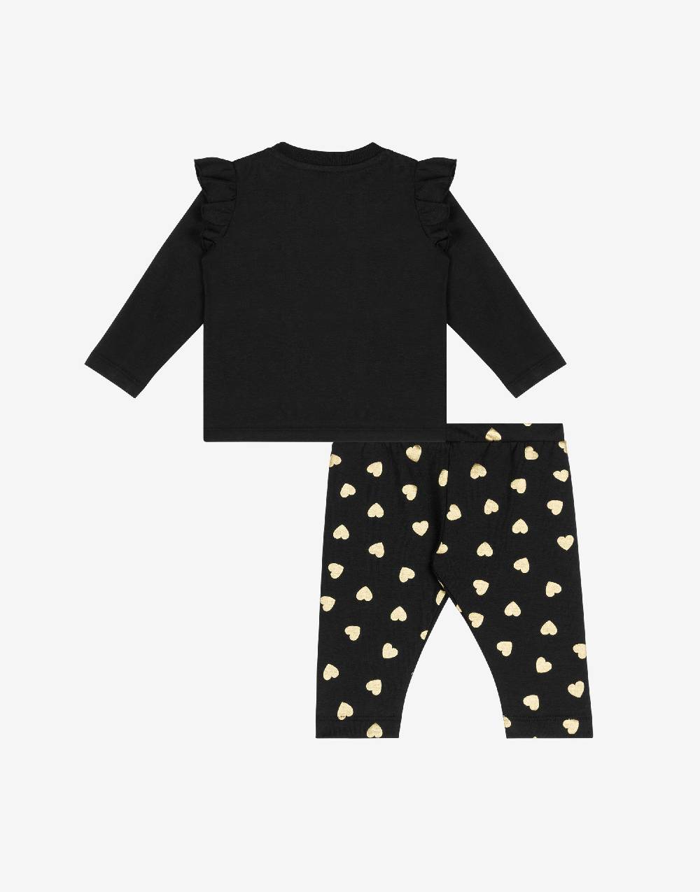 Love Moschino Completo t-shirt e leggings in jersey Lovely Teddy Bear Saldi Di Fabbrica