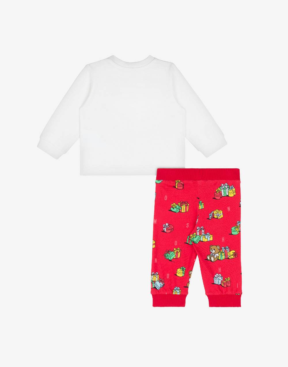 Love Moschino Completo t-shirt e leggings Teddy Holiday Nuova