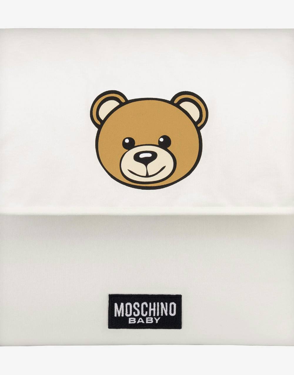 Love Moschino Borsa mamma in felpa con patch Moda
