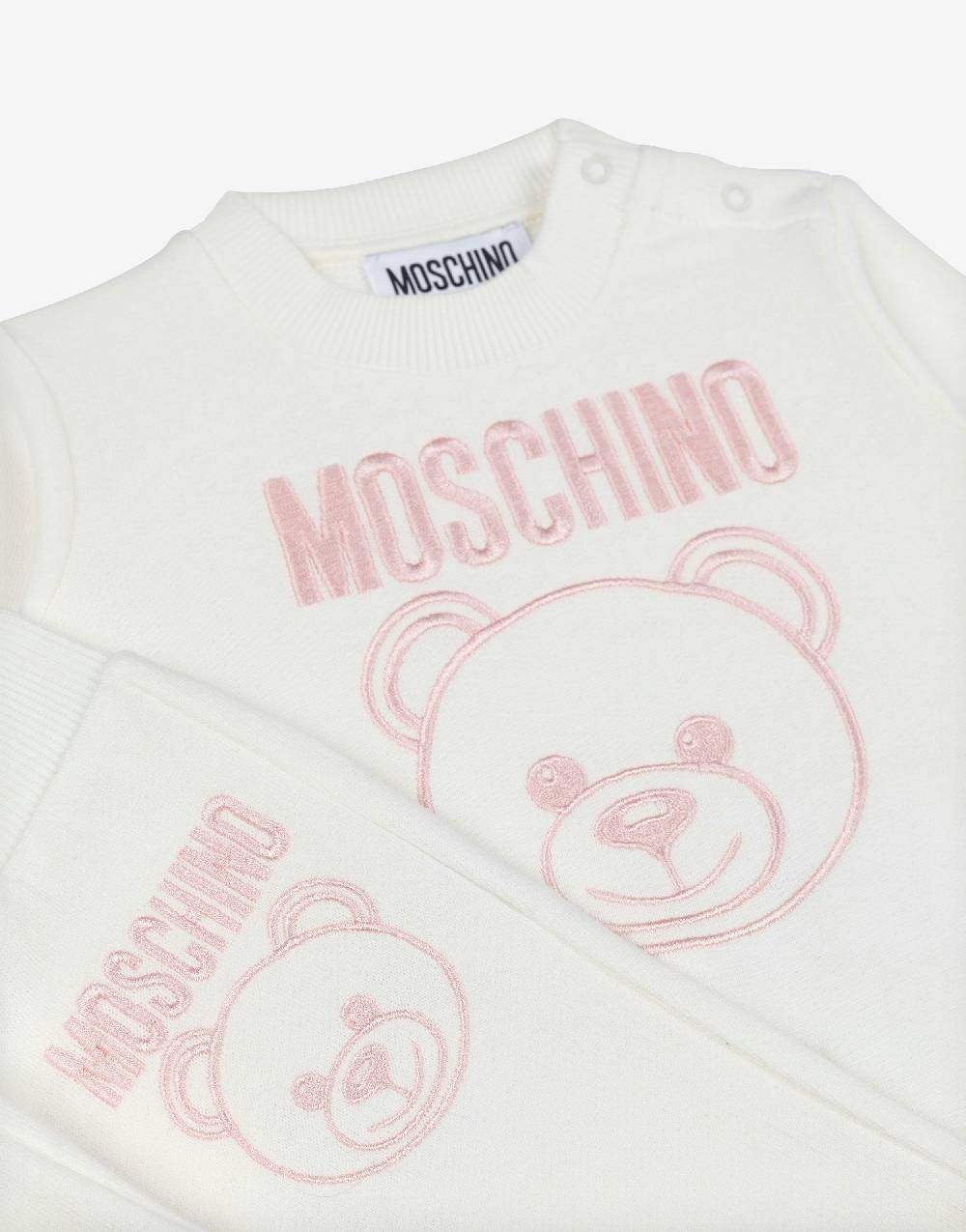 Love Moschino Completo tuta in felpa Teddy Embroidery Italy