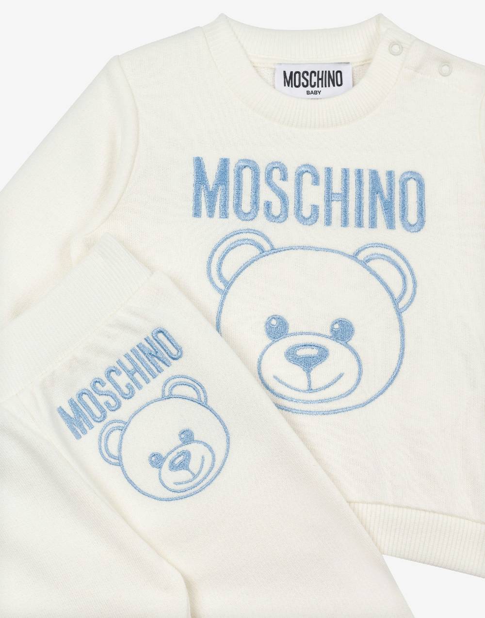 Love Moschino Completo tuta in felpa Teddy Embroidery Vendita