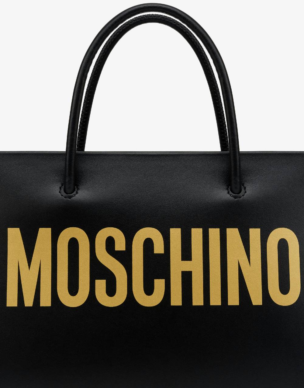 Love Moschino Piccola Shopper in vitello con logo Offerta temporanea