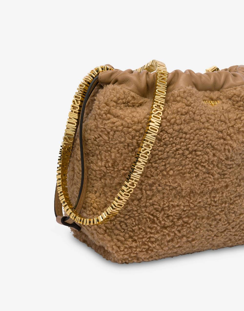 Love Moschino Borsa a secchiello Mini Lettering Saldi Di Fabbrica