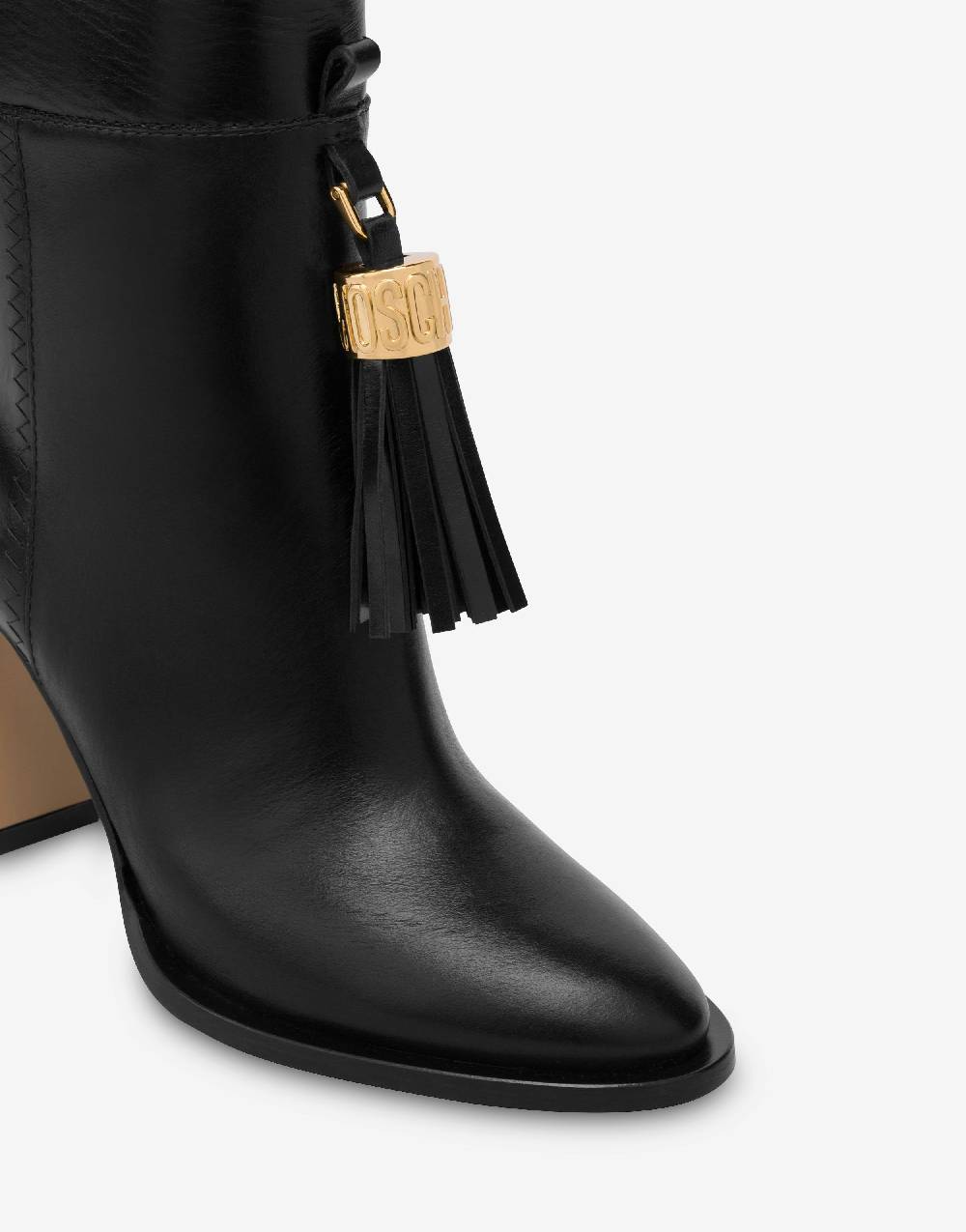 Love Moschino Stivaletti in vitello Metal Tassel Sconto