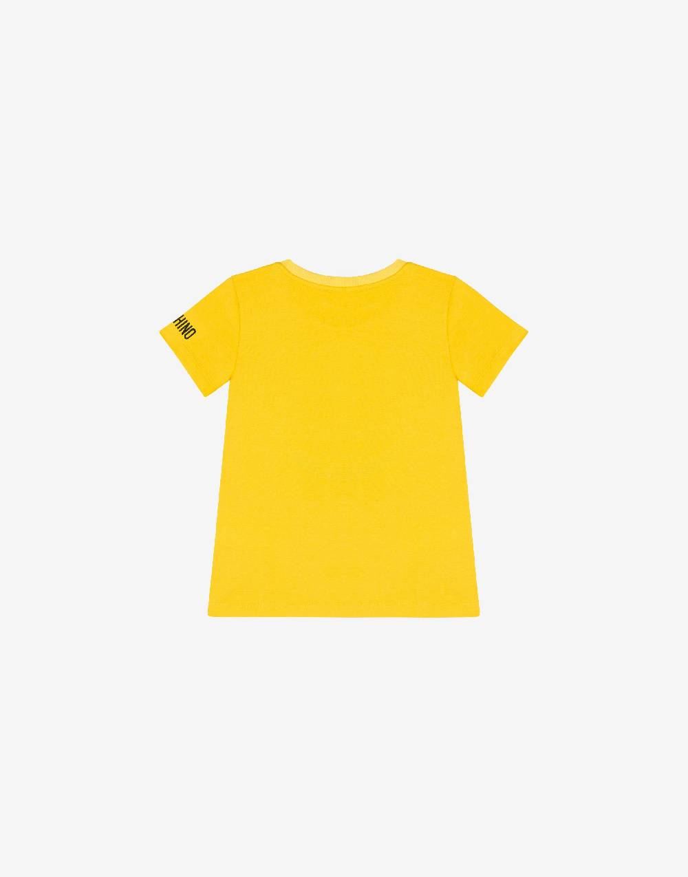 Love Moschino T-shirt in jersey Smiley® Embroidery In Vendita