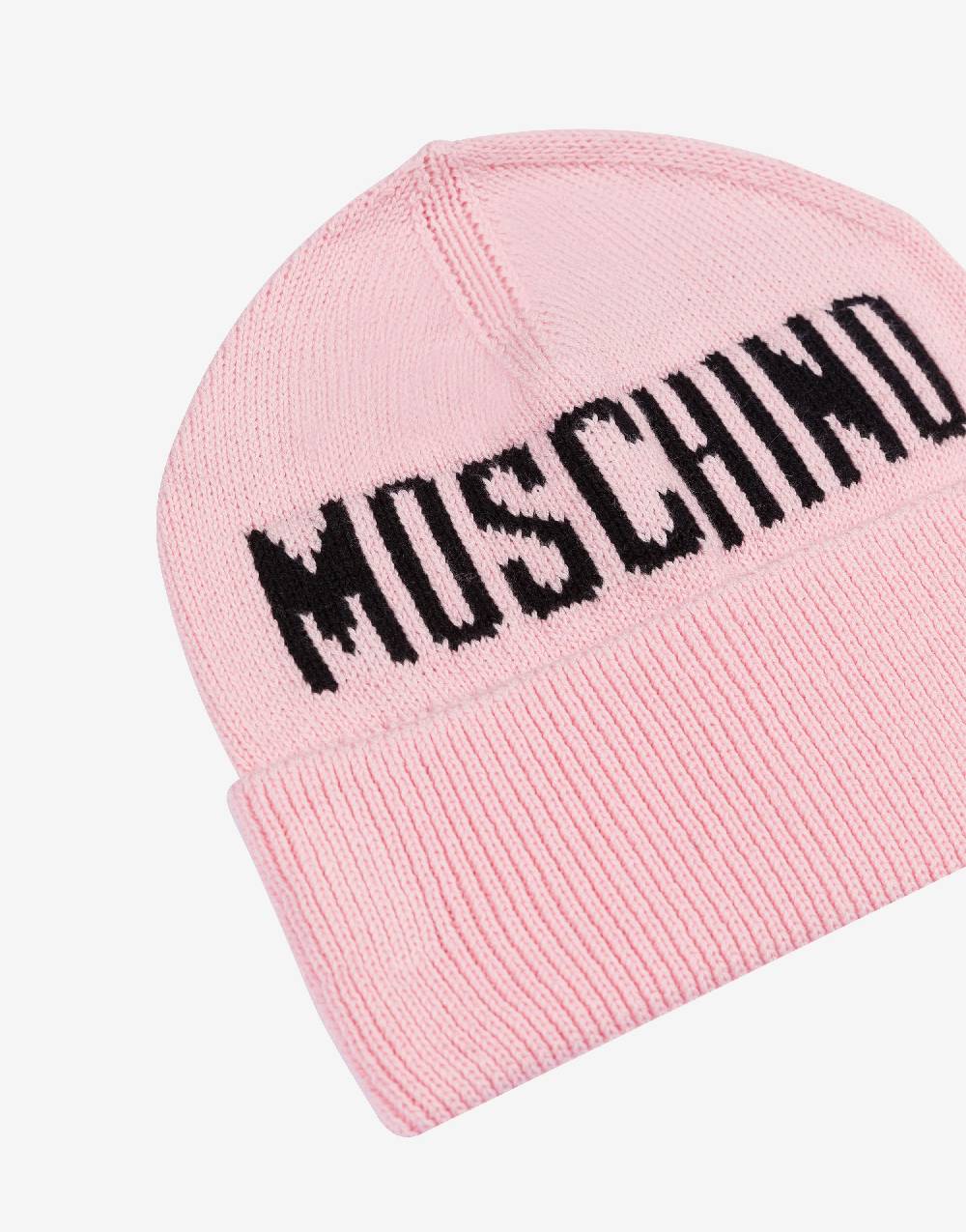Love Moschino Cappello in maglia con logo I Più Venduti
