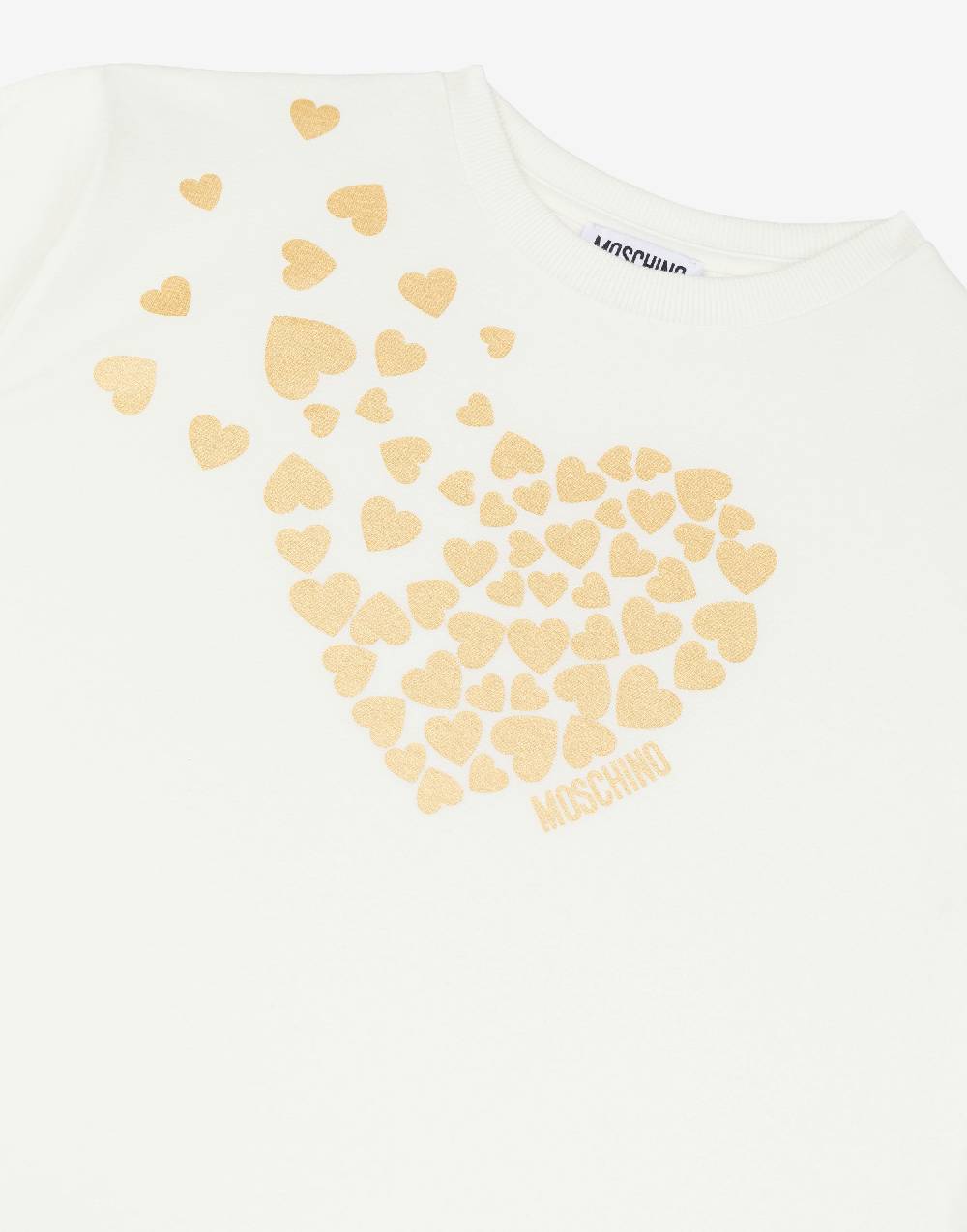 Love Moschino Maxi t-shirt Degradé Heart Nuovo