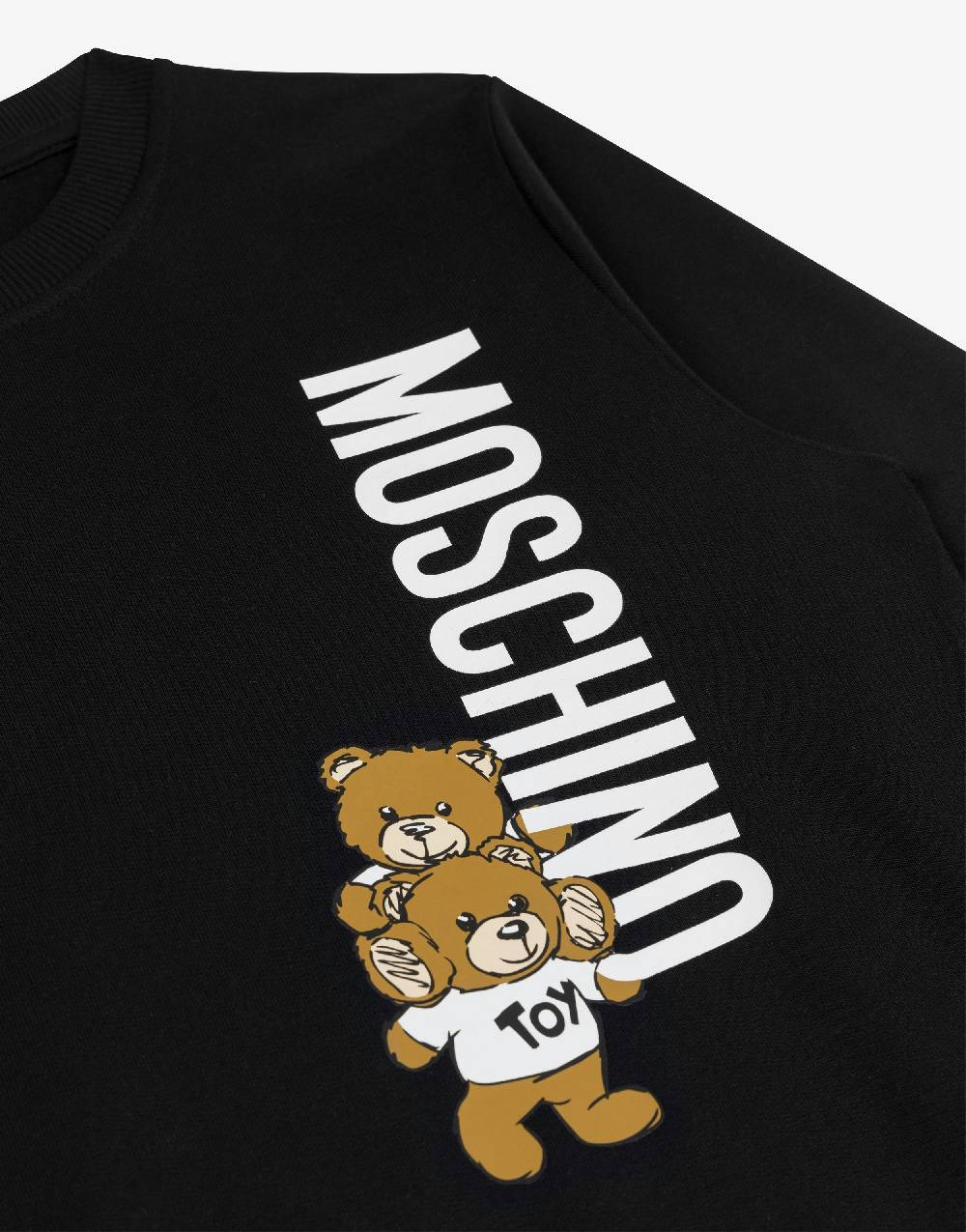 Love Moschino Felpa in cotone Moschino Teddy Bear Spedizione Gratuita
