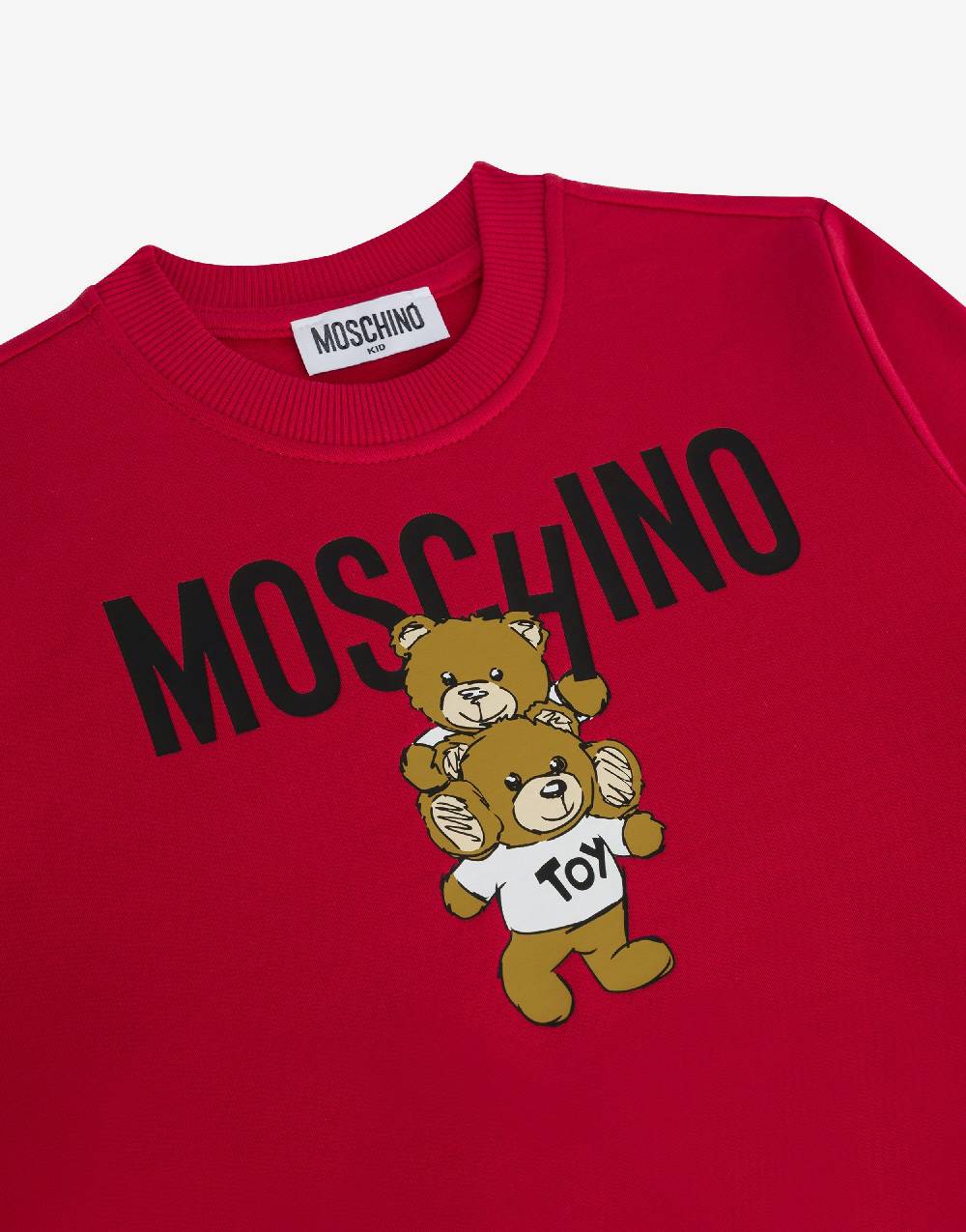 Love Moschino Felpa in cotone Moschino Teddy Bear Consegna Veloce