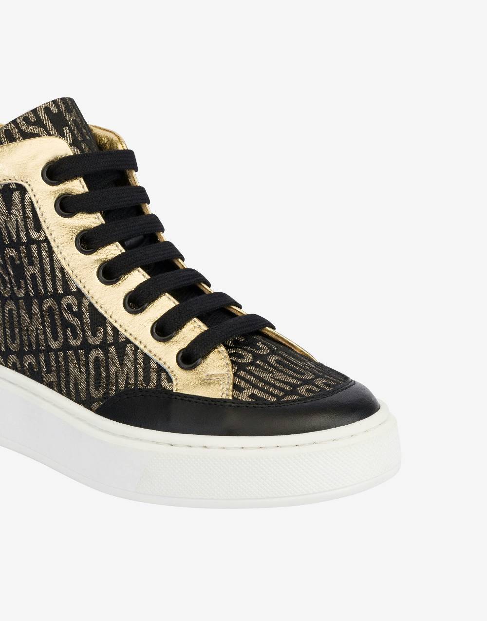 Love Moschino Sneakers alte Allover Logo Offerta natalizia