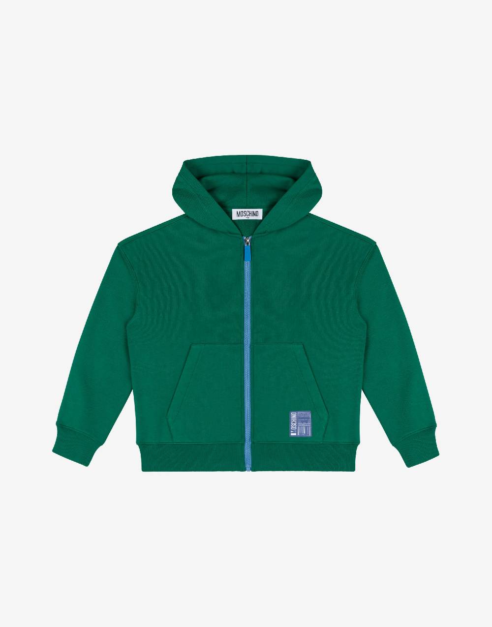 Love Moschino Felpa con cappuccio Barcode Patch Offerta migliore