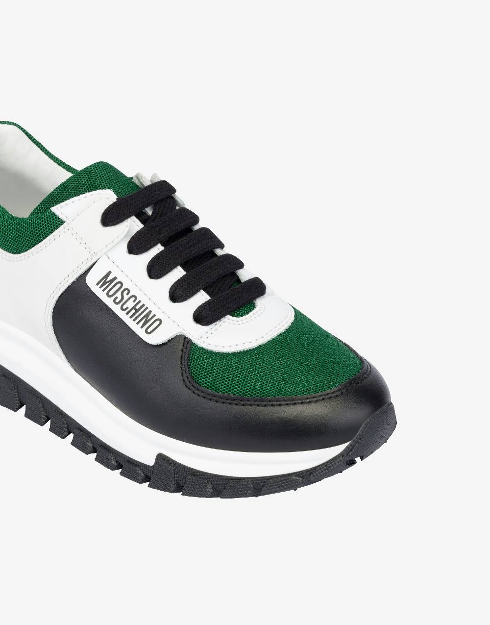 Love Moschino Sneakers running in rete e vitello Lightning offer
