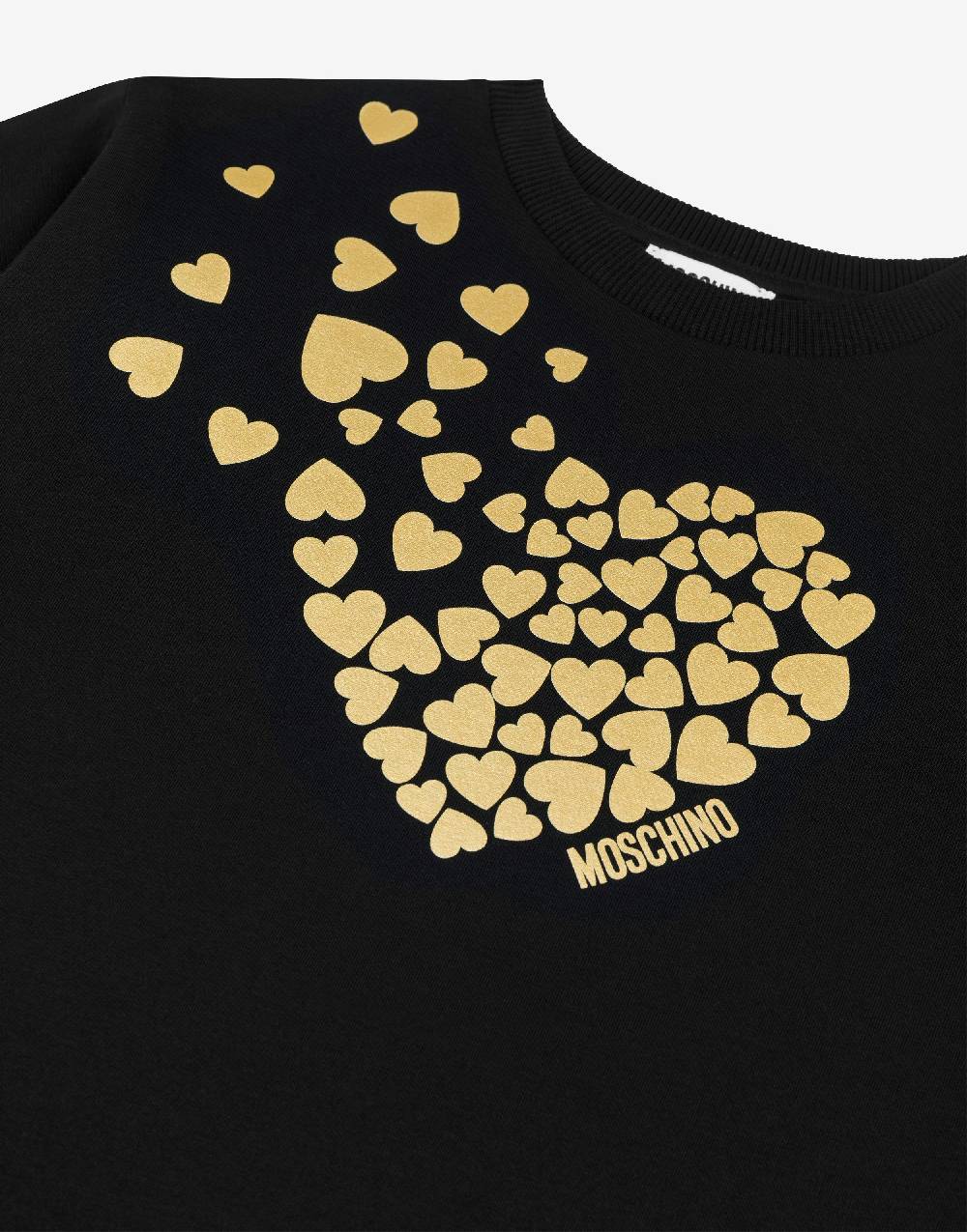 Love Moschino Abito in felpa Degradé Hearts Enormi risparmi