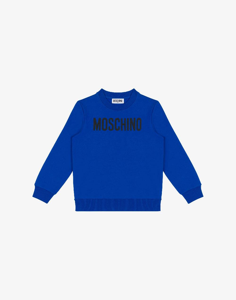Love Moschino Felpa in cotone Logo Ultimi due giorni