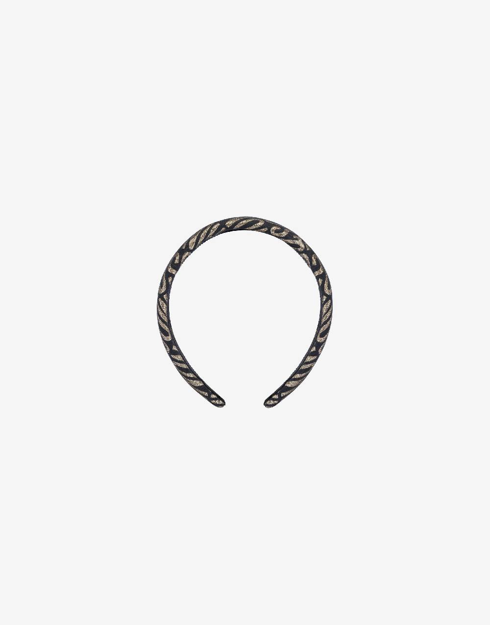 Love Moschino Cerchietto Allover Jacquard Logo