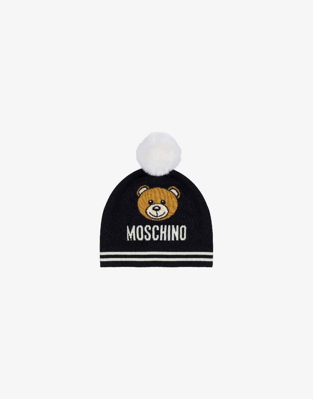 Love Moschino Cappello in maglia Moschino Teddy Bear Officina
