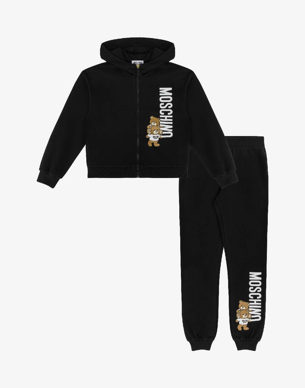 Love Moschino Completo tuta in felpa Teddy Logo Sconti questo mese