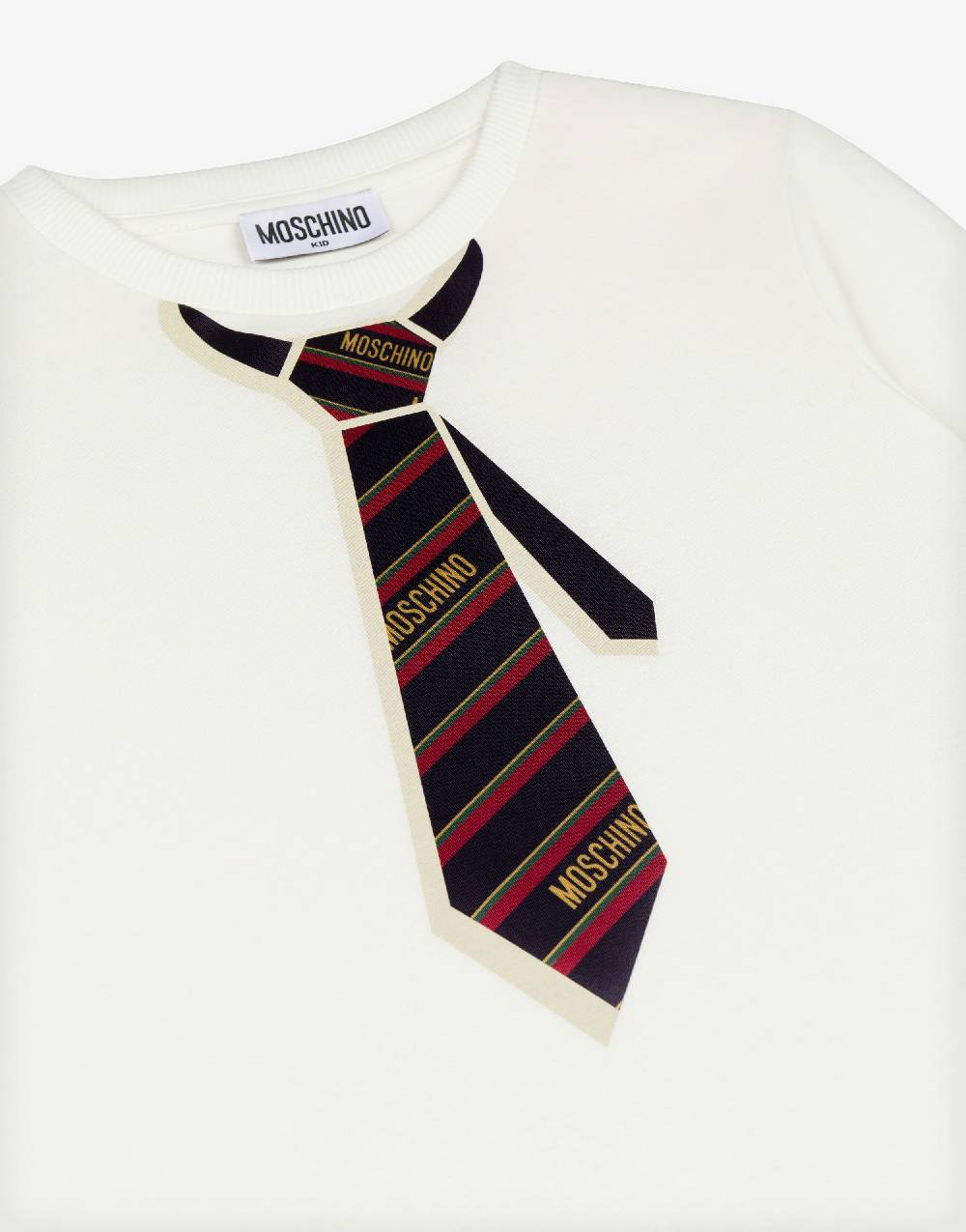 Love Moschino T-shirt in jersey Tie Print Promozione