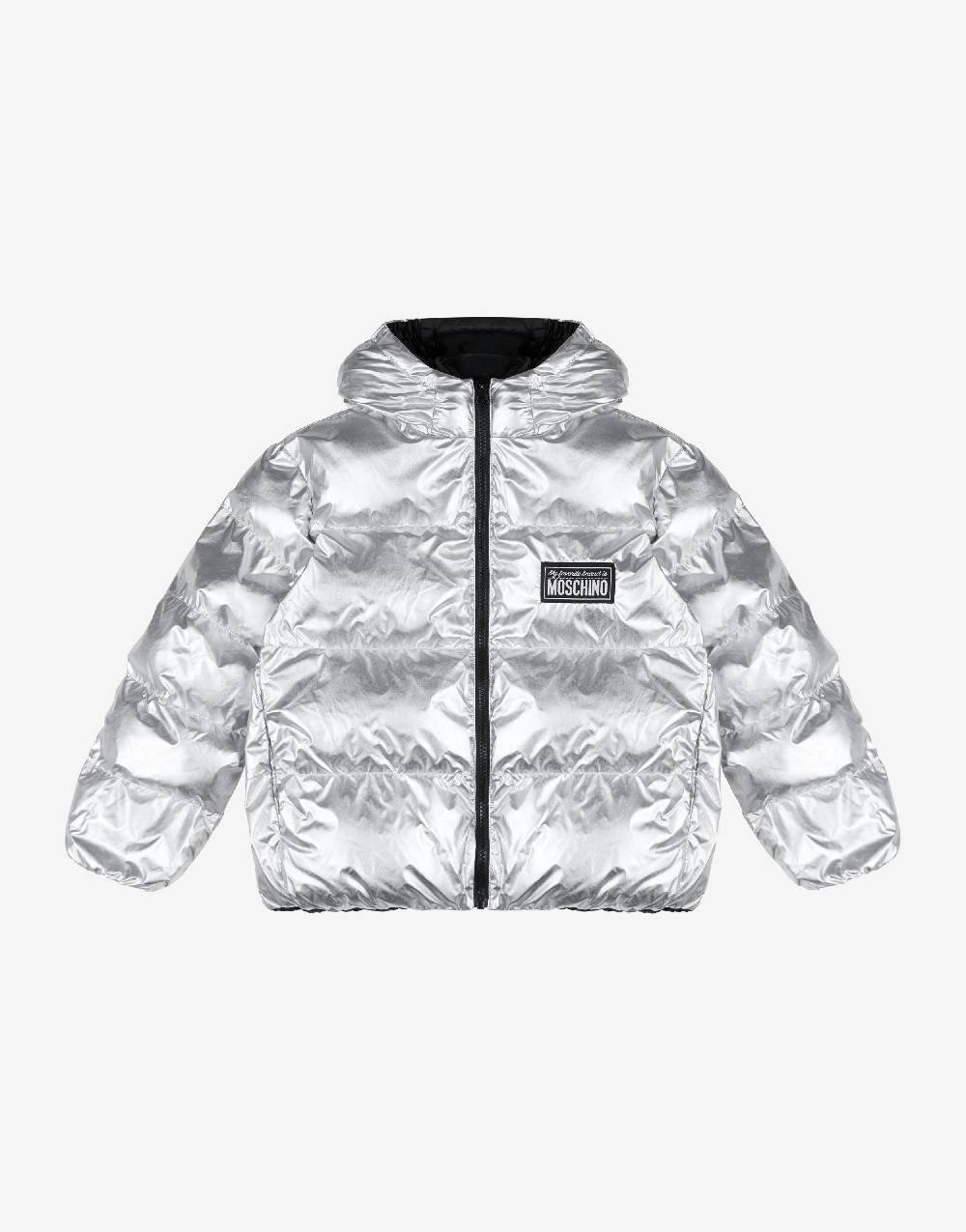 Love Moschino Piumino in nylon reversibile Pezzi Unici