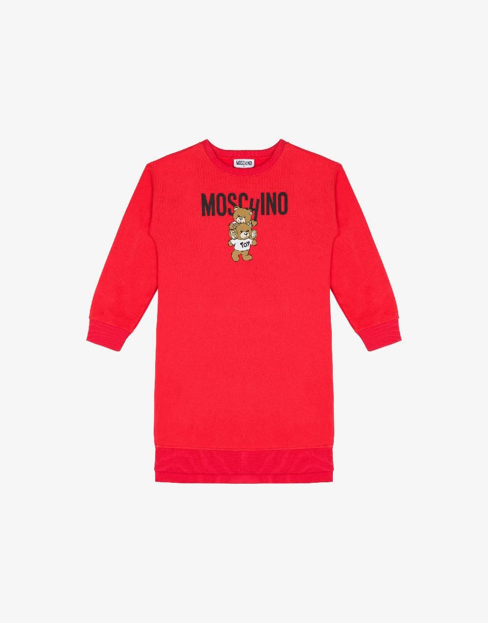 Love Moschino Abito in felpa Teddy Bear Soddisfazione Garantita