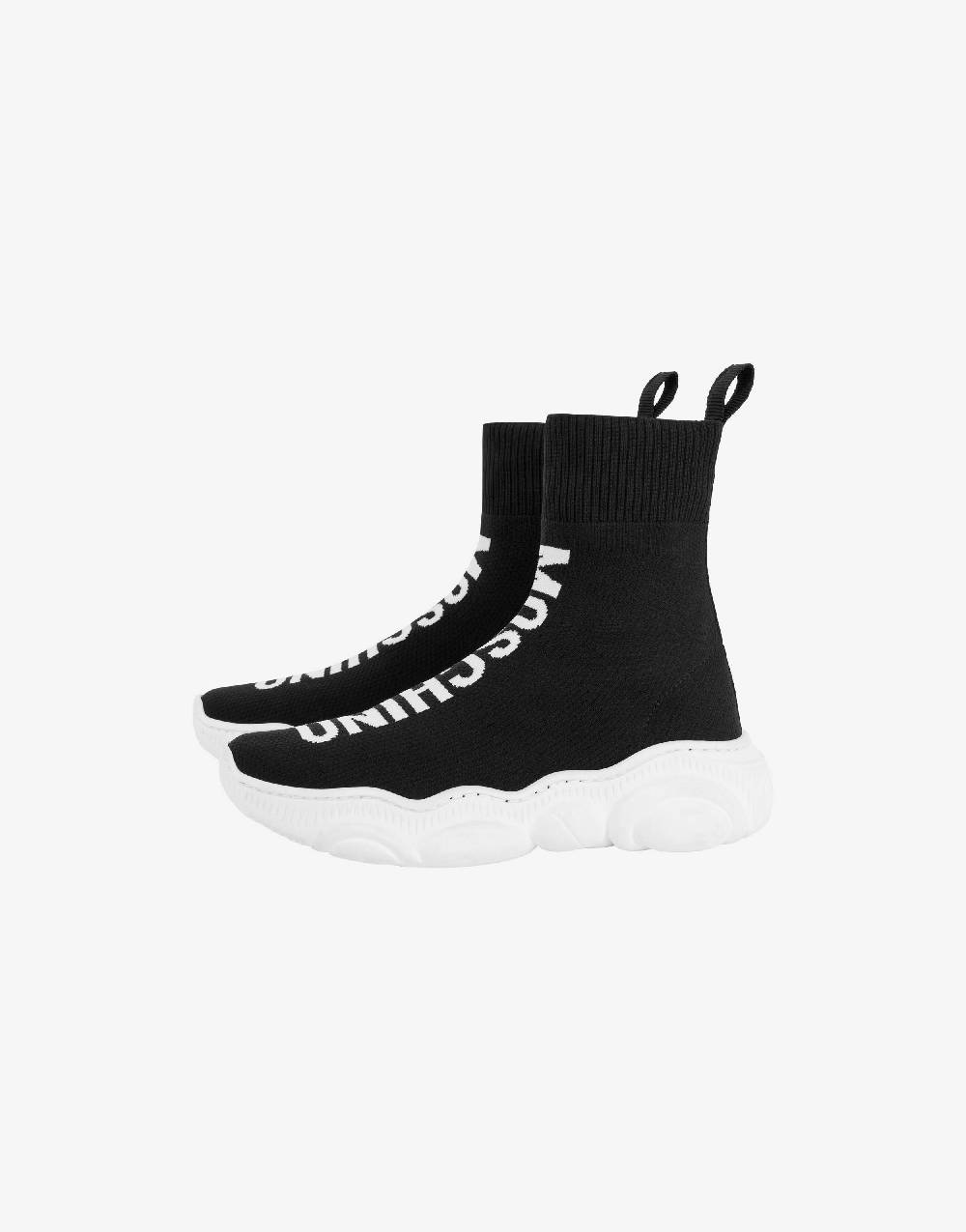 Love Moschino Sock sneakers Teddy Shoes con maxi logo Fino Al -60%
