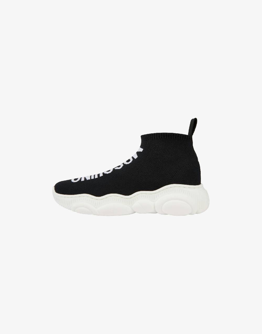 Love Moschino Sock sneakers Teddy Shoes con maxi logo Shopping Online