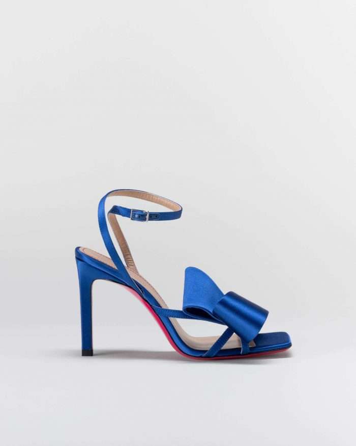 LUCIANO PADOVAN FLAKE LINE SANDALO NORA RASO BLU I Più Venduti