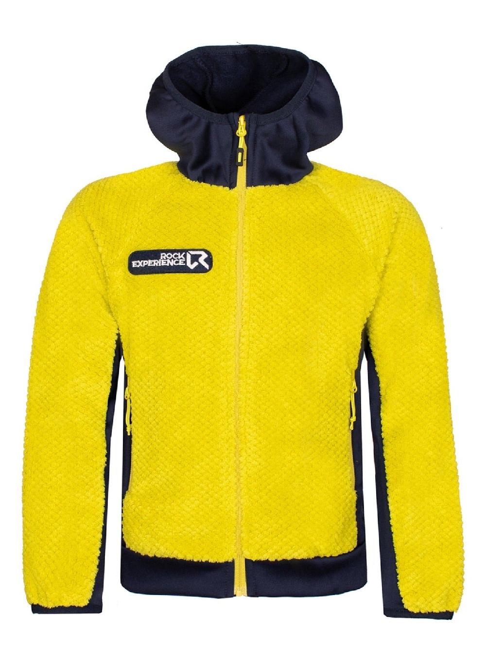 Rock Experience Blizzard Hoodie felpa pile bambino In Saldo